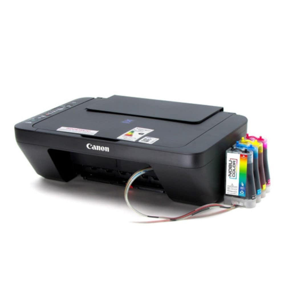 Impresor Canon E471 + Sistema de Tinta Continua - REFILL